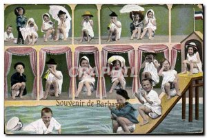 Old Postcard Fantasy Children Child Bebe Remembrance Barbazan