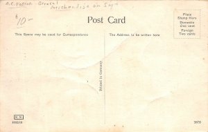 H73/ Thompson Pennsylvania Postcard c1910 A.E. Foster General Store 121