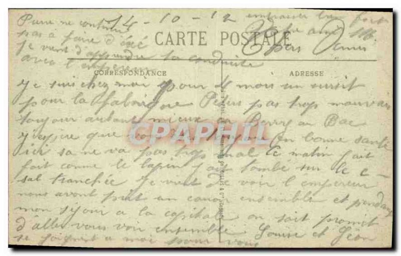 Old Postcard Around The Verberie Oise Catillon Rhuis