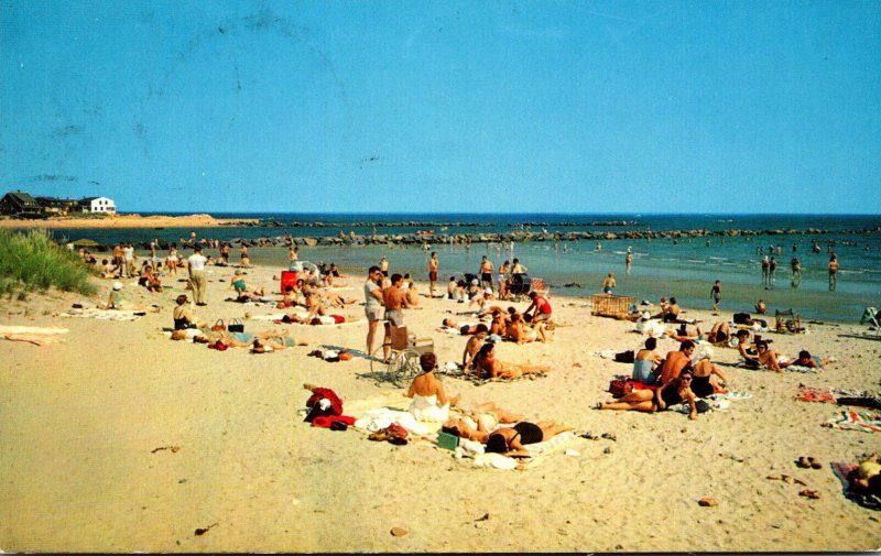 Massachusetts Beach At Green Harbor 1960