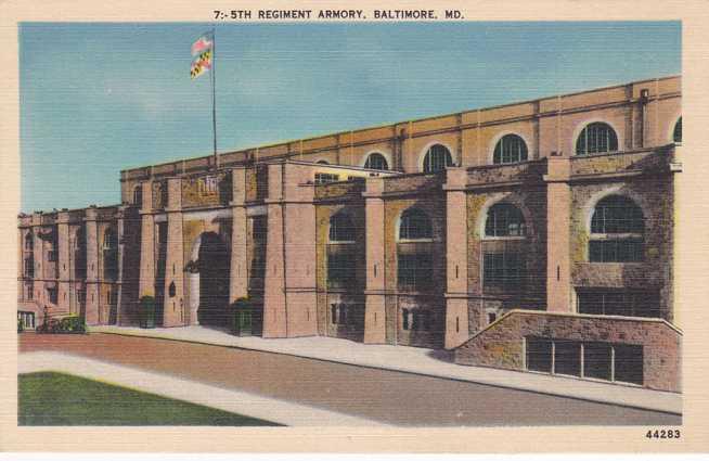 Fifth Regiment Armory - Baltimore MD, Maryland - Linen