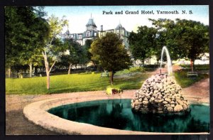 Nova Scotia YARMOUTH Park and Grand Hotel Pub by Harry McKinlay - DB