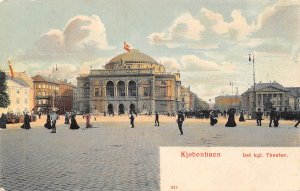 Royal Danish Theater Det Kongelige Teater Copenhagen Denmark 1905Pleasc postcard