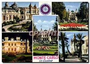 Modern Postcard Reflections of the French Riviera Monte Carlo's Casino