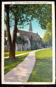 Vintage Postcard 1930-1945 Robert E. Lee Memorial Church, Lexington, Virginia VA