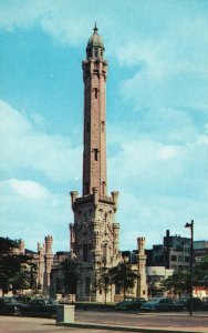 Vintage Postcard 1961 The Famed Water Tower Building Surviving from Chicago ILL.