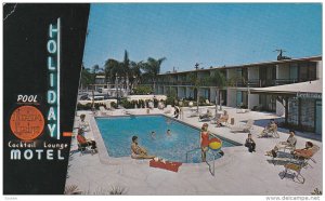 Swimming Pool , Holiday Motor Lodge , ST. PETERSBURG , Florida , 50-60s