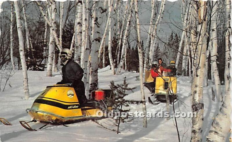 Winter Paradise Maine, ME, USA 1960