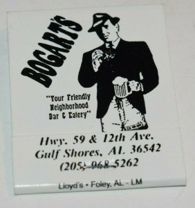 Bogart's Gulf Shores Alabama 20 Strike Matchbook