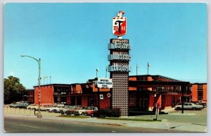 Twins Motor Inn University At Prior Avenue Saint Paul Minnesota MN Postcard