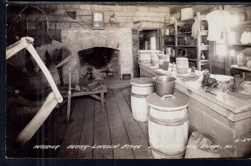 Interior Berry Linclon Store,Lincoln's New Salem