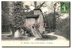 Old Postcard Versailles Park Petit Trianon The mill