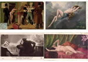 NUDES ART EROTIC NUS  21 CPA