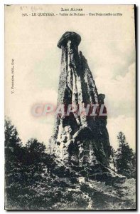 Old Postcard Vallee Queyras Molines A Damsel Coiffee