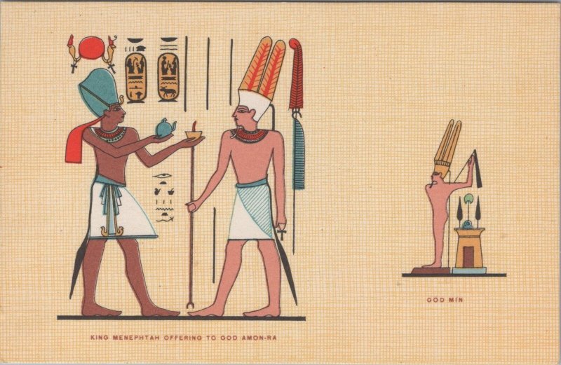 Egypt Postcard - Egyptian History, Gods and Kings Series Ref.RS30775 