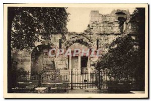 Old Postcard Nimes Gard Fountain Garden Temple of Diana