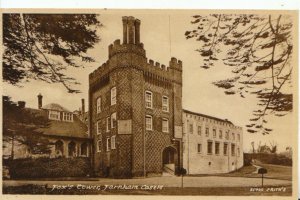 Surrey Postcard - Fox's Tower - Farnham Castle - Ref 14817A