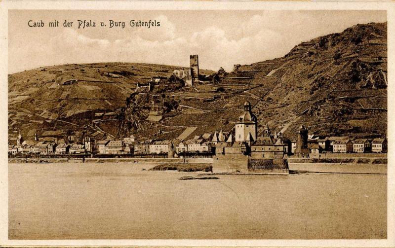 Germany - Caub. Gutenfels Castle