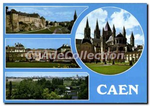 Postcard Moderne Caen Abbaye Aux Hommes Founded In 1066
