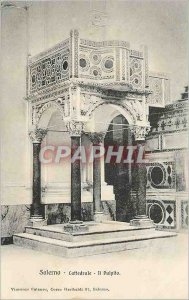 Old Postcard Cathedral Salerno Il Pulpito