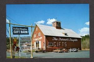 VT Farmer's Daughter Country Store St Johnsbury Vermont Postcard PC