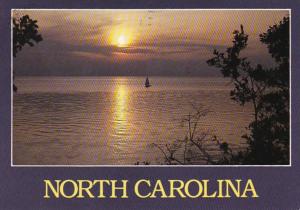 North Carolina Coastal Scene At Sunset 1986