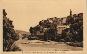 CPA VAISON-LA-ROMAINE La Haute Ville (1086350)