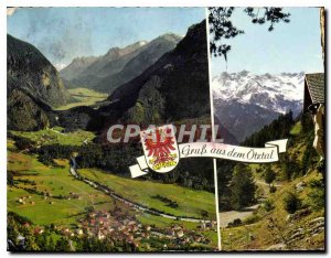 Modern Postcard Gruss aus dem Otztal Tirol