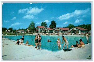 c1960s Laurels Hotel and Country Club, Monticello New York NY Postcard