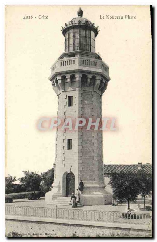 Old Postcard The New Lighthouse