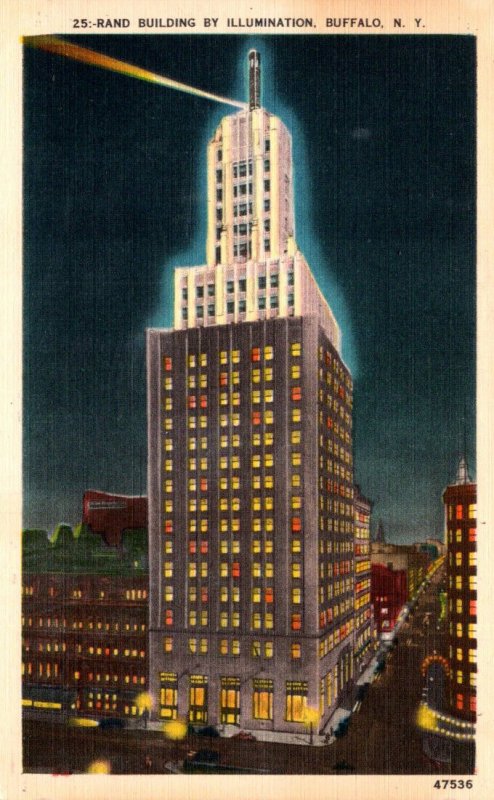 New York Buffalo Rand Building By Illumination