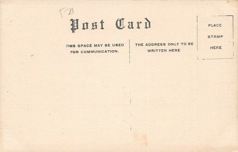 LPS48 Dover Ohio OH Postcard City Hall