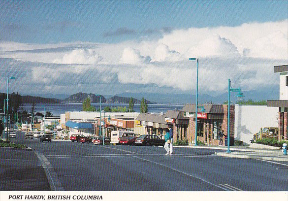 Market Street Port Hardy Vancouver British Columbia Canada