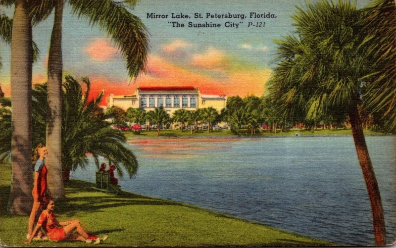 Florida St Petersburg Mirror Lake