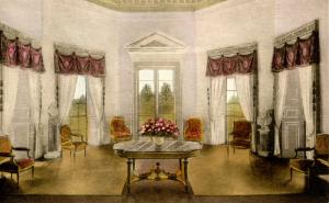 VA - Charlottesville. Monticello, The Salon