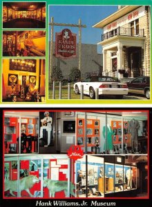 2~4X6 Postcards Nashville, TN Tennessee RANDY TRAVIS & HANK WILLIAMS JR Museums