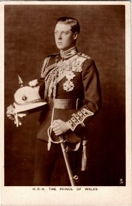 RPPC Tucks 3664 Prince of Wales Edward VIII in Uniform Vintage Postcard R40