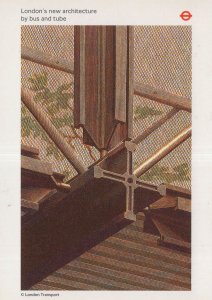 Finsbury Avenue London Architect Transport Art Poster Postcard