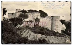 Clermont - Ruins of Castle - Old Postcard