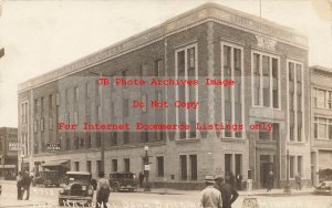 ND, Minot, North Dakota, RPPC, First National Bank, Exterior View, Pearson Photo