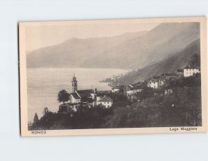 Postcard Lago Maggiore Ronco Switzerland