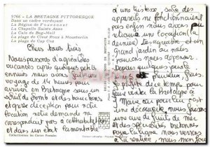 Postcard Modern Fouesnant