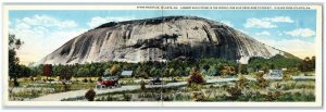 c1910's Stone Mountain Cars Atlanta Georgina GA, Fold Out Panorama Postcard