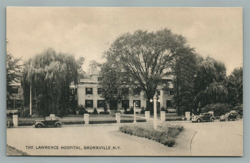 BRONXVILLE NY LAWRENCE HOSPITAL ANTIQUE POSTCARD