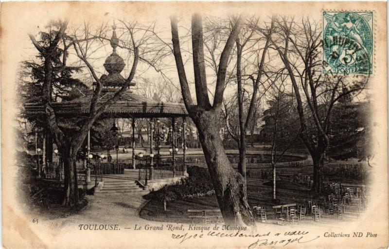 CPA TOULOUSE - Le Grand Rond Kiosque de Musique (255988)