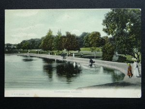 Hampshire SOUTHAMPTON COMMON & LAKE c1904 Postcard by F.G.O. Stuart