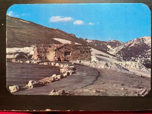 Vintage Postcard 1970's Trail Ridge Museum Rocky Mountain National Park CO