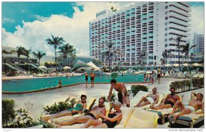 Swimming Pool, Americana Hotel, MIAMI BEACH, Florida, 40-60´