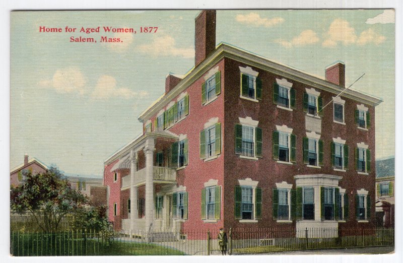 Salem, Mass, Home for Aged Women, 1877