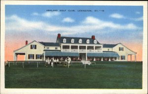 Lexington Kentucky KY Ashland Golf Club Vintage Postcard